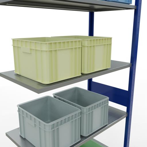 Image du produit Schulte Lagertechnik Système enfichable Élément suivant MULTIplus150 avec traverse de longueur
