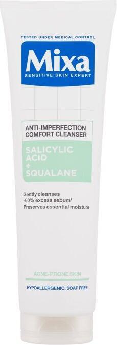 Mixa Nettoyant confort anti-imperfection 150 ml (Lingettes nettoyantes pour le visage, 150 ml)