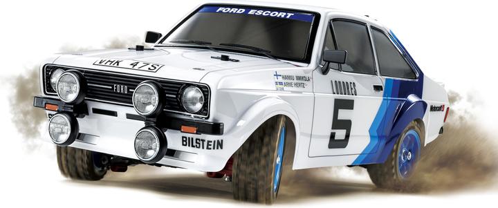 Actual product image Tamiya Ford Escort Mk.II Rally MF-01X Electric Brushed On Road 4WD 1:10 Kit (Kit)