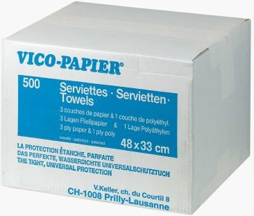 Produktbild Fripac 25 Stück Vico Tücher 3-lagig