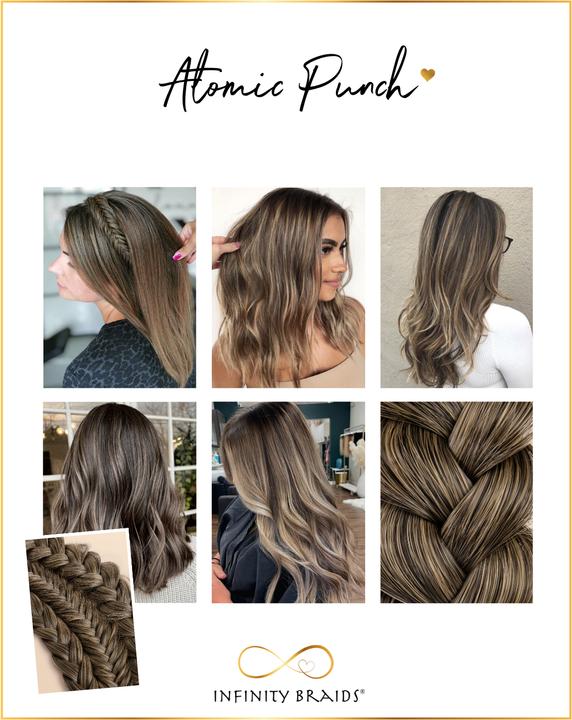 Produktbild Infinity Braids Regular Braid Lizzy Atomic Punch