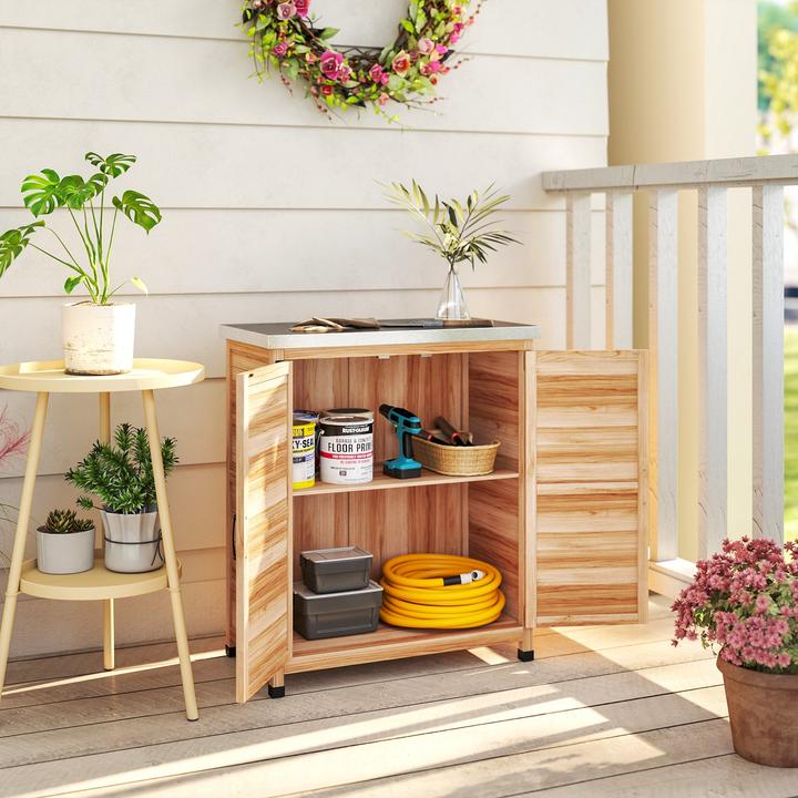 Produktbild Outsunny Gartenschrank