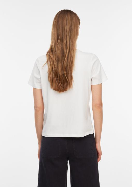 Produktbild Comma T-Shirt Basic Fit T-Shirt mit Artwork (36)