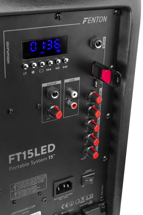 Produktbild Fenton FT15LED (8 h, Netzbetrieb, Akkubetrieb)