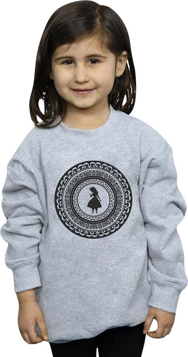 Produktbild Disney Mädchen Alice im Wunderland Kreis Sweatshirt (152, 158)