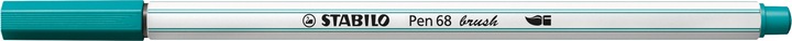 Actual product image STABILO Pen 68 brush Premium felt-tip pen (Turquoise blue, 1 x)