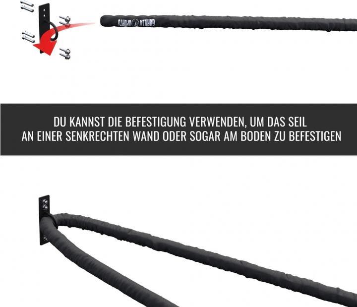 Produktbild Gorilla Sports Battle Rope in versch. Längen und Dicken