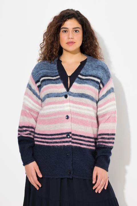 Produktbild Ulla Popken Strickjacke, offenes Modell, Langarm (42, 44)