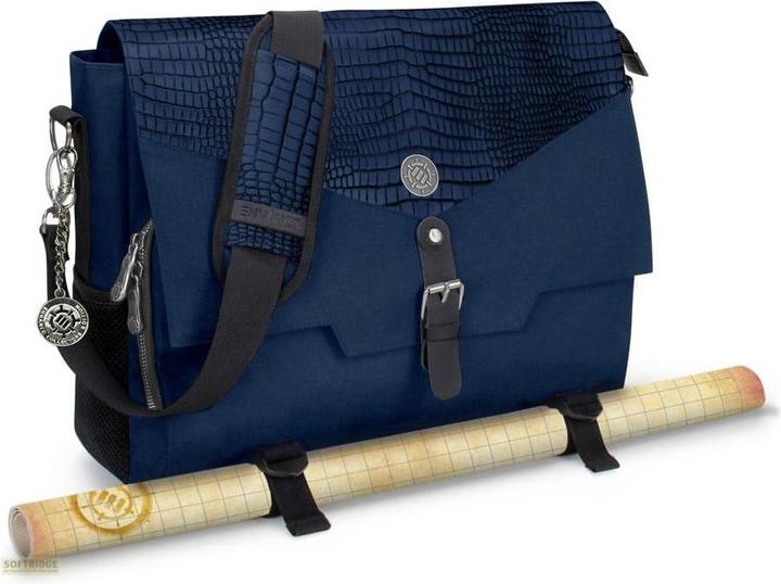 Immagine prodotto Enhance Borsa del giocatore di giochi di ruolo da tavolo Edizione da collezione Scaglie di drago blu