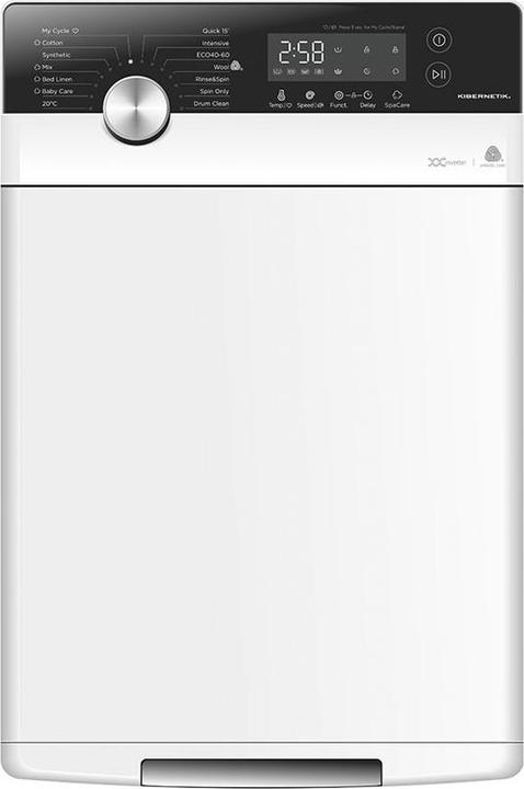 Produktbild Kibernetik PLTWS516 PureLine Toplader Waschmaschine 8kg A Klasse Weiss (8 kg, Oben)