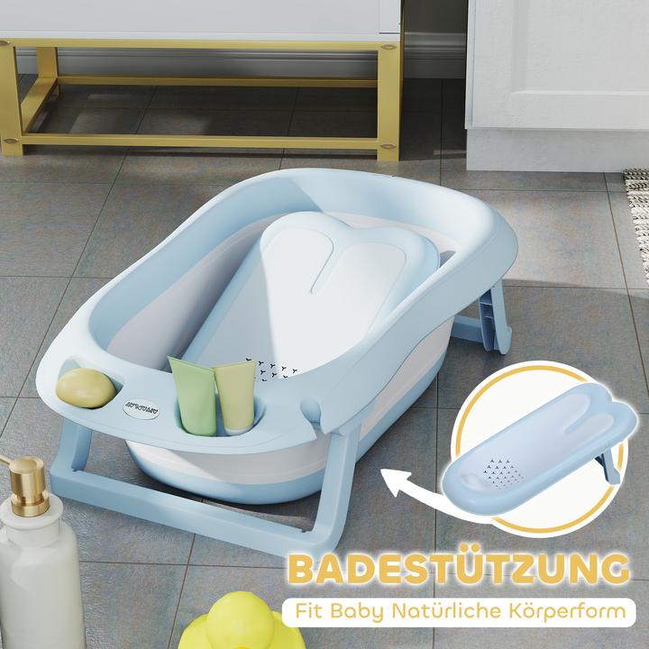 Produktbild Aiyaplay Babywanne Kunststoff, TPE Hellblau