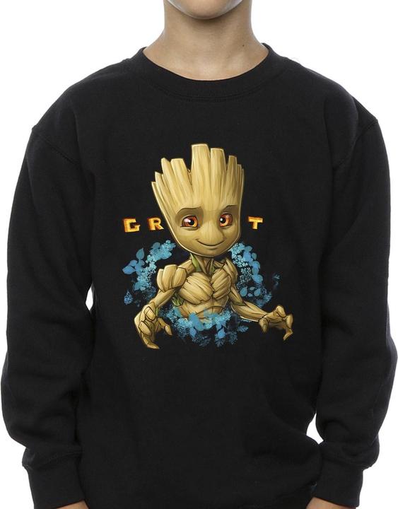 Immagine prodotto Guardians of the Galaxy Groot Flowers Felpa Ragazzi (140, 146)