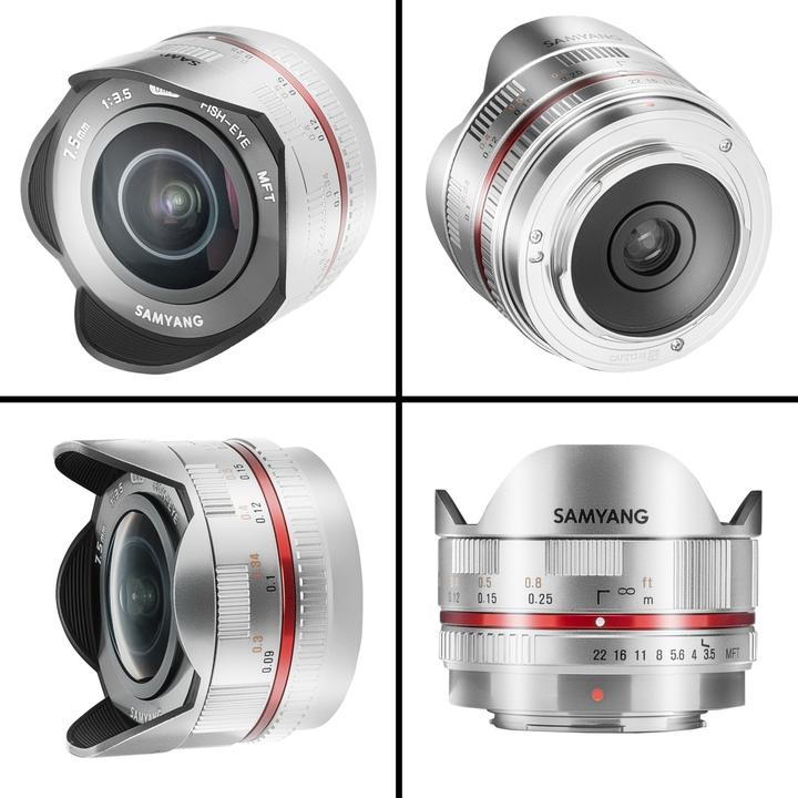 Produktbild Samyang 7.5mm f/3.5-22 MFT (Micro Four Thirds, APS-C / DX)