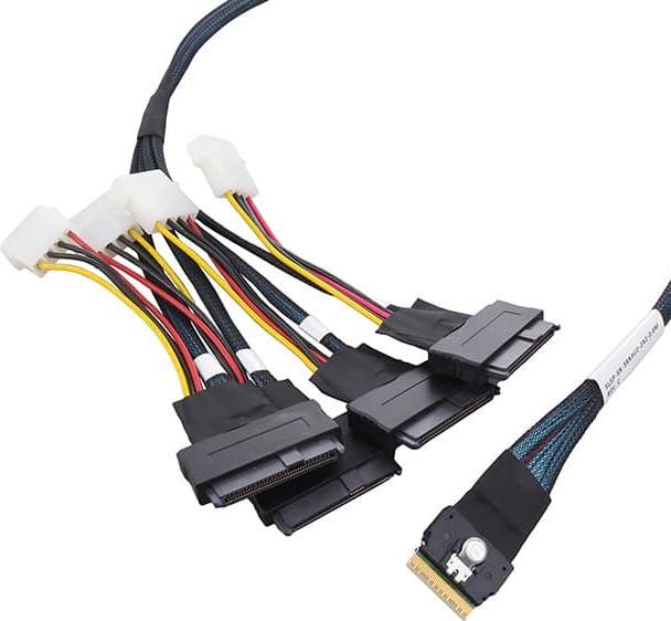 Image du produit Microchip ACK I SLIMSASX8 4SFF 8639X2 U.2 (80 cm, SlimSAS)