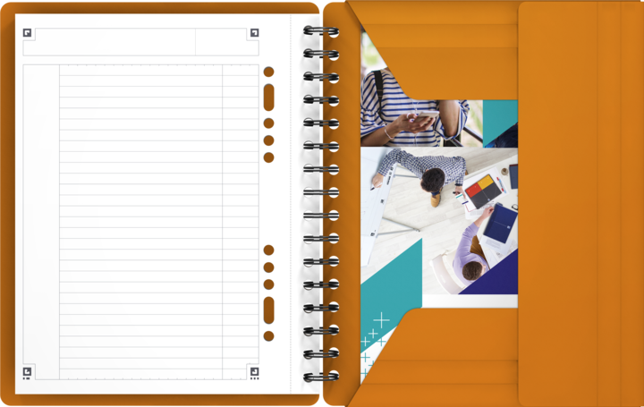 Produktbild Oxford Meetingbook (A5+, Liniert, Weicher Einband)
