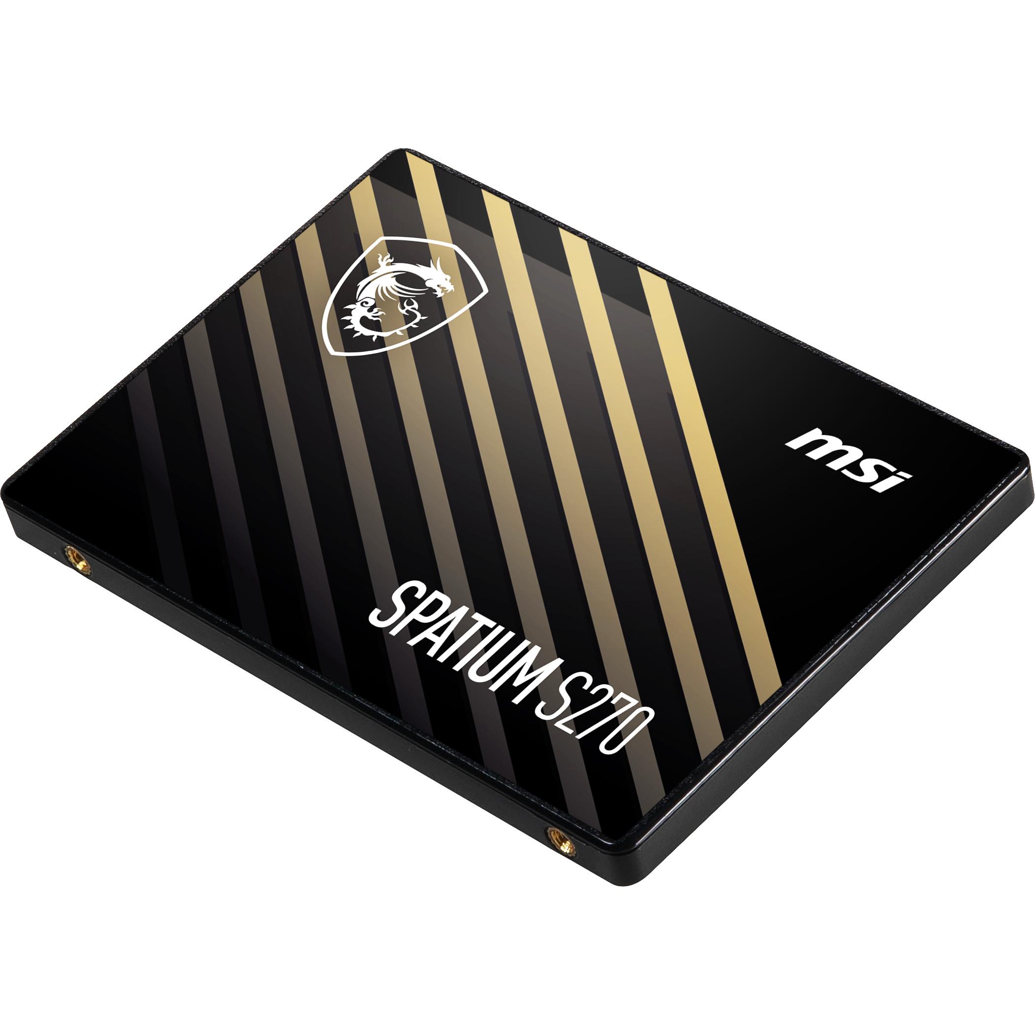 MSI Dysk SSD Spatium S270 480GB 2.5" SATA III (S78-440E350-P83) (480 GB, 2.5"), SSD