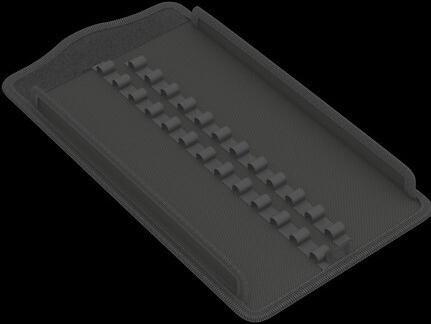 Productafbeelding Wera 9429 Oprolkoffer voor maximaal 25 Kraftform Micro schroevendraaiers, leeg