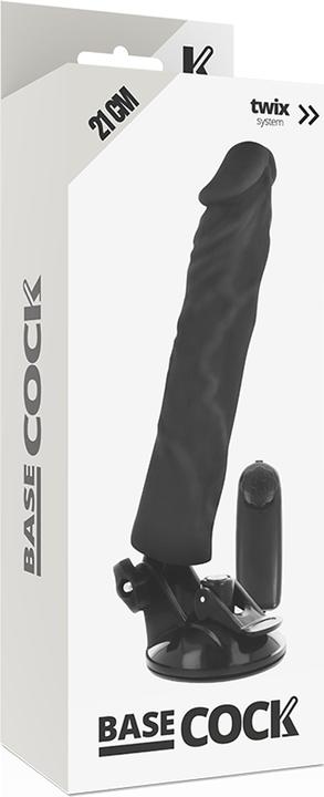 Immagine prodotto Basecock Vibratore Realistico Telecomandato Nero 21cm