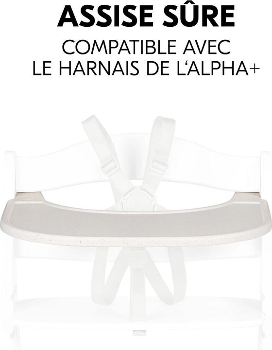 Image du produit Hauck Alpha Click Tray Speckle Beige