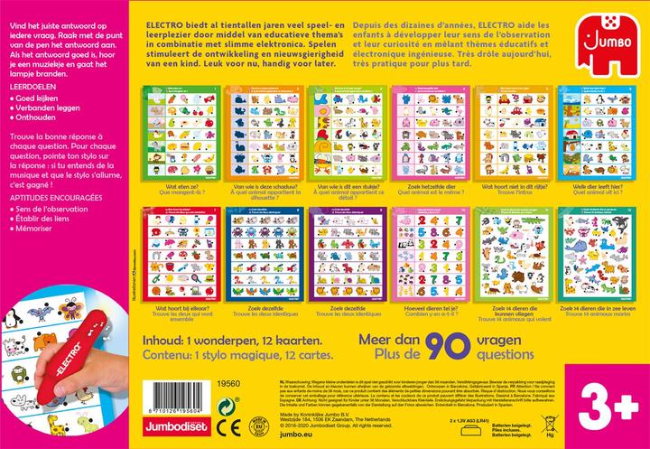 Actual product image Jumbo Electro Wonderpen Animals (French, German)