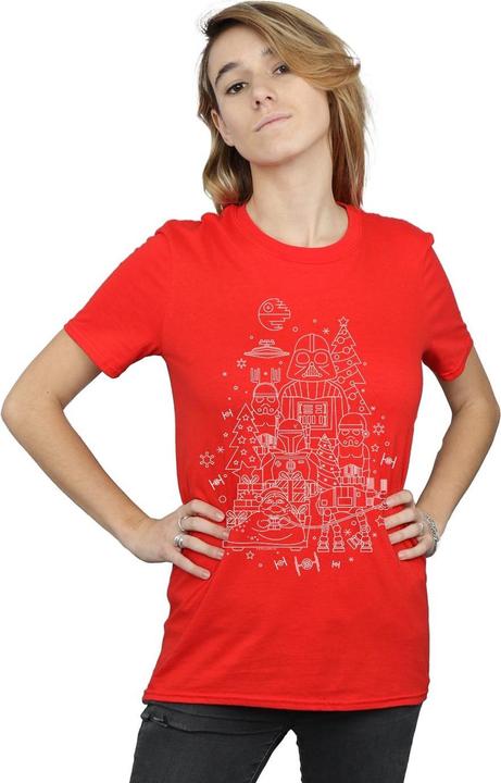 Produktbild Star Wars Empire Christmas TShirt (XXL)
