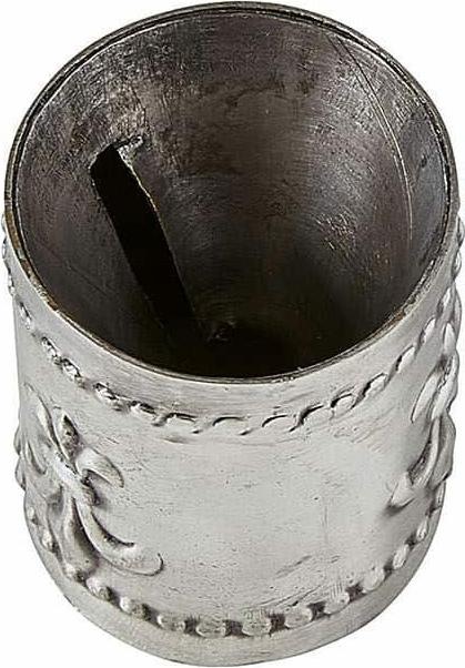 Produktbild Loberon Kerzenanspitzer Fleur De Lys antiksilber (4 cm, H)