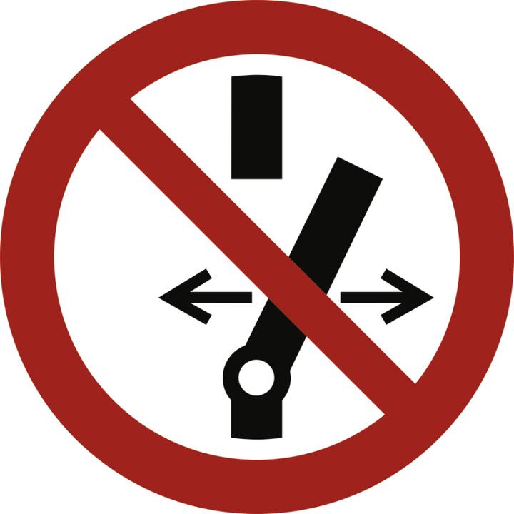 Image du produit Moravia Signal d'interdiction Commutation interdite