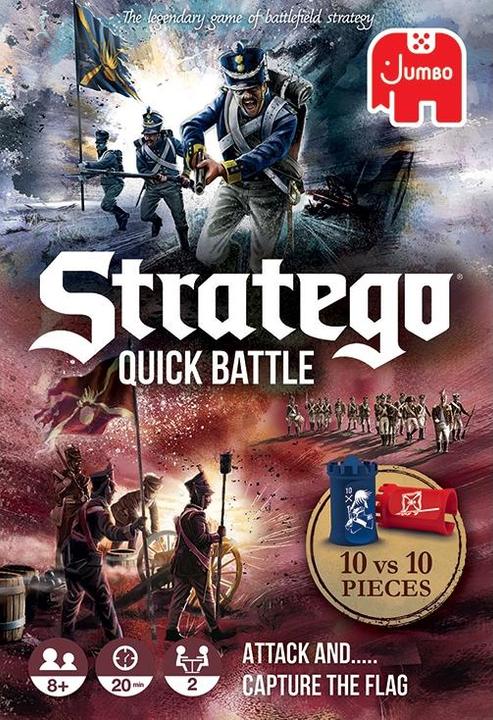 Productafbeelding Jumbo Stratego Snelle Strijd (Frans, Duits, Italiaans, Engels, Nederlands)