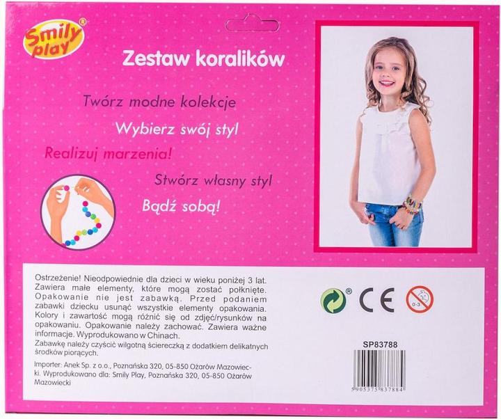 Actual product image Smily Beads set