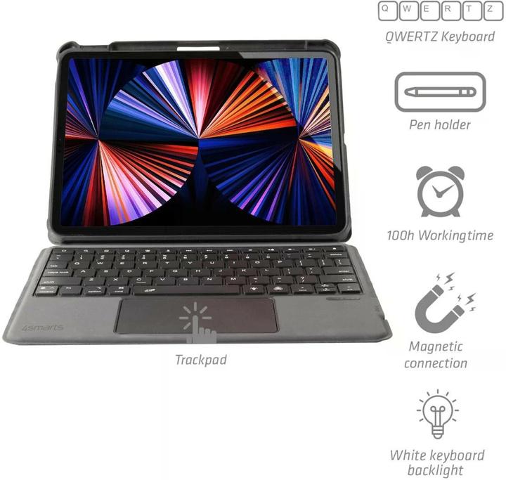 Actual product image 4smarts Cover Solid Pro (CH, iPad 2022 (10th Gen))