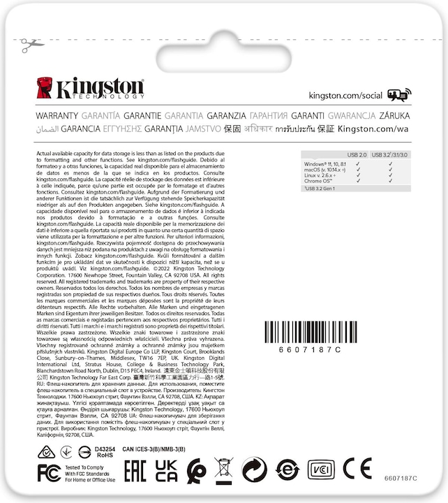Produktbild Kingston DataTraveler Exodia Onyx (64 GB, USB 3.2)