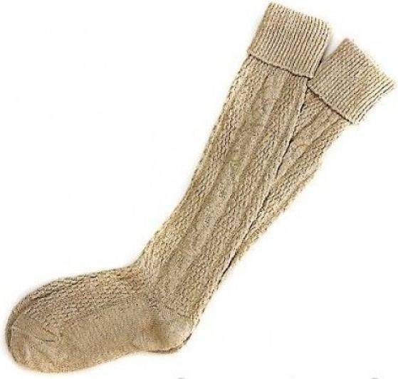 Produktbild PartyChimp Oktoberfest Kniestrümpfe Socken Beige Grösse 39-42 (39 - 42)