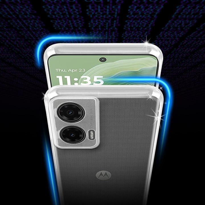 Produktbild Cadorabo Hülle für Motorola Moto G35 TPU Schutz Case (Motorola Moto G35)