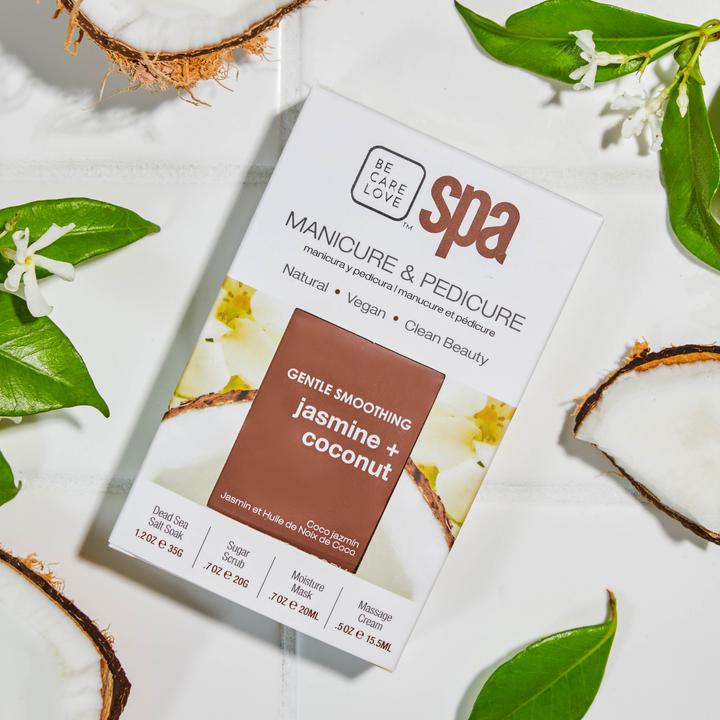 Produktbild Bcl Spa Smoothing Jasmine + Coconut 4 Step System (Fussbad, Fussmaske, 20 ml)