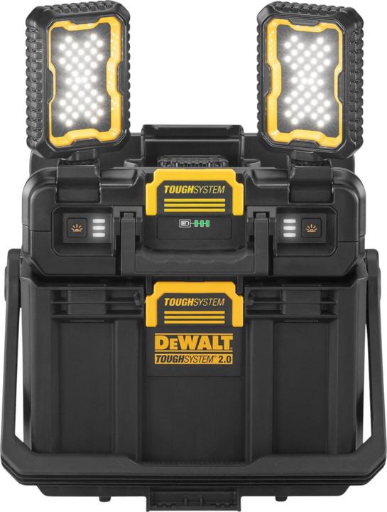 Image du produit DeWalt DWST08061-1 Boîte à outils avec lampes intégrées 395 x 352 x 255 mm ToughSystem 2.0 + 1x (2 pièces)
