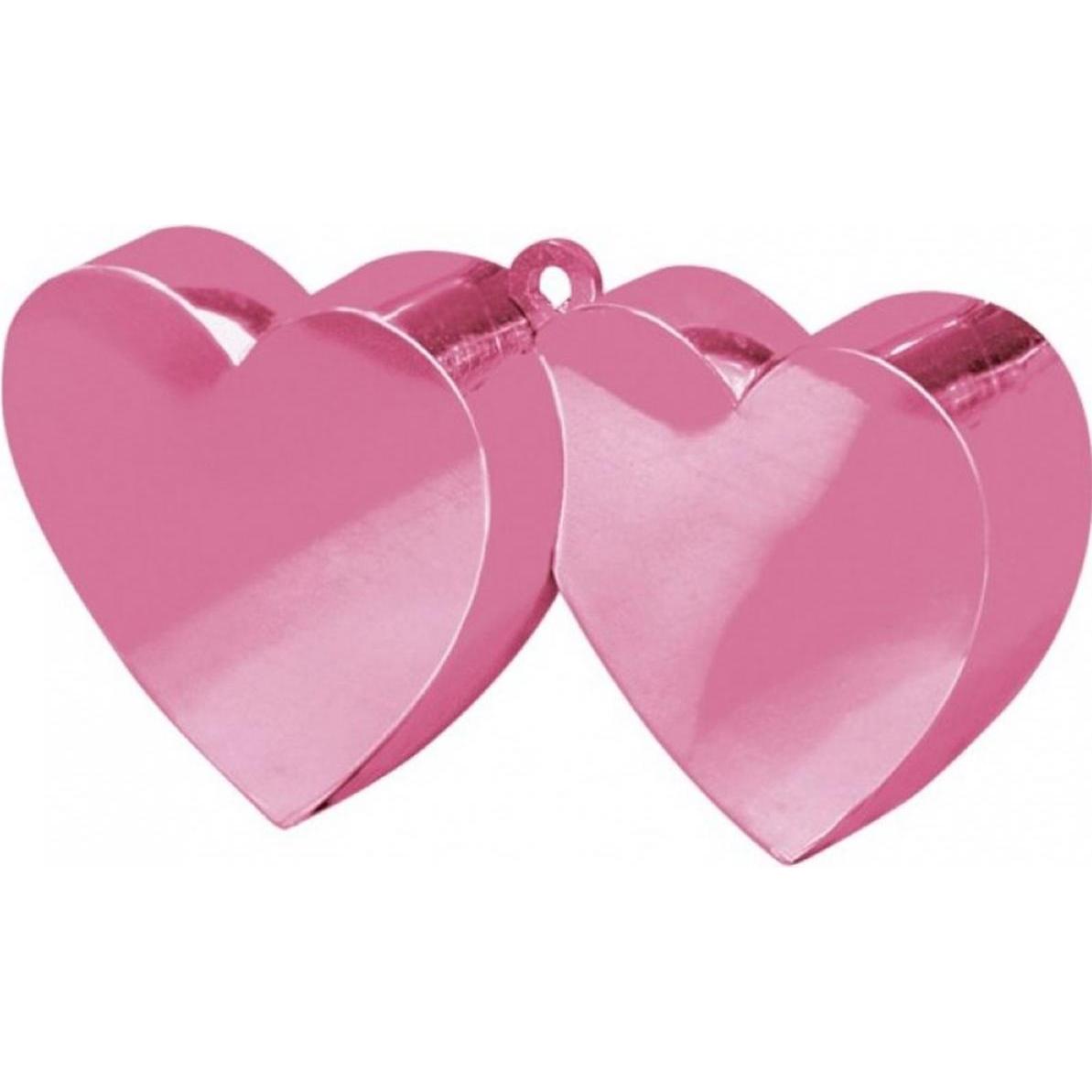 Amscan Ballongewicht Herzen pink