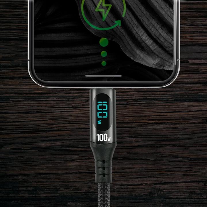 Produktbild Usams USB-C PD 100W Kabel 1,0m everActive CBB-1PD5L (1 m, 100 W)