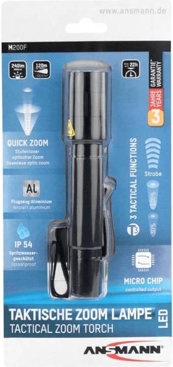 Produktbild Ansmann M200F LED Torch (16.40 cm, 240 lm)