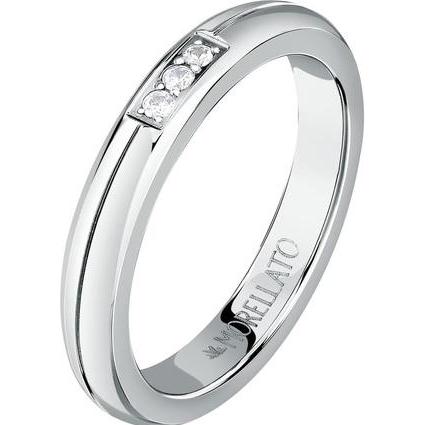 Morellato, Ring, Decent steel ring with crystals Love Rings SNA48 - Circuit: 52 mm, (52)