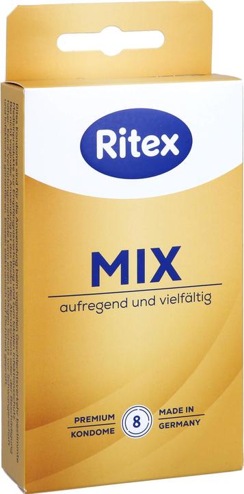 Actual product image Ritex Mix" exciting and diverse, 8 condoms in a mix for intense love (8 pcs.)