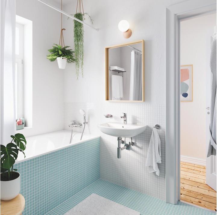 Actual product image Grohe Start Cosmopolitan QuickFix bathrobe hook, adhesive, chrome