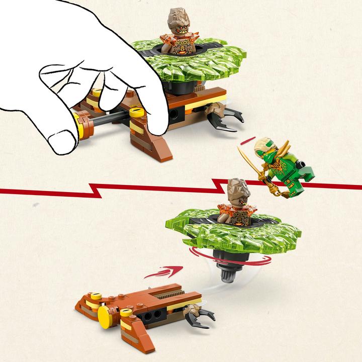 Produktbild LEGO Lloyd vs. Elementarmonster-Spinner (71850)