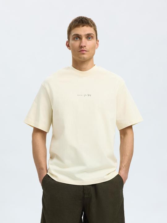 Actual product image Selected Homme Print T-Shirt mit Rundhalsausschnitt (XXL)
