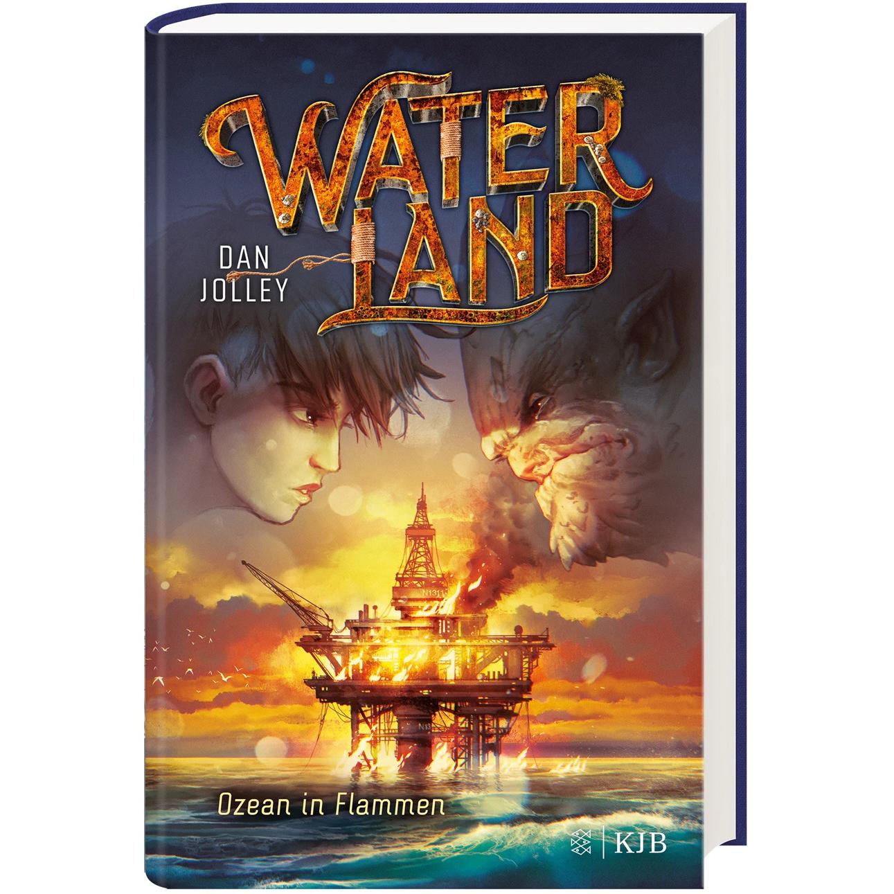 Thumbnail - Waterland – Ozean in Flammen, Kinderbücher von Dan Jolley