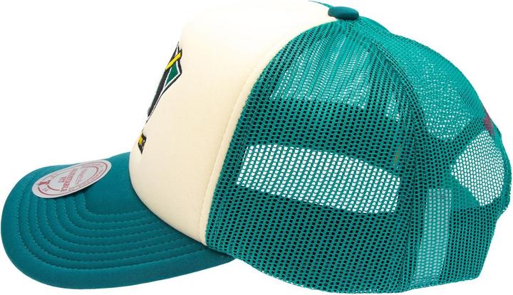 Actual product image Mitchell & Ness Mesh Trucker Cap - Vintage Anaheim Ducks
