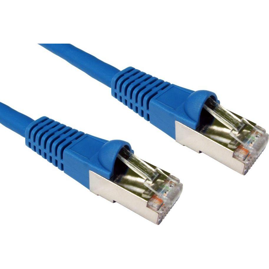 Cables Direct CDL 30m Cat6A Patch Cable - Blue (30 m), Netzwerkkabel