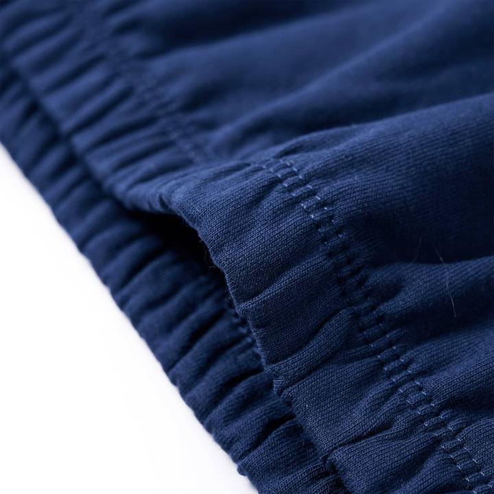 Produktbild VidaXL Kinder-Kapuzenpullover Marineblau 140,Material: 95 (140)