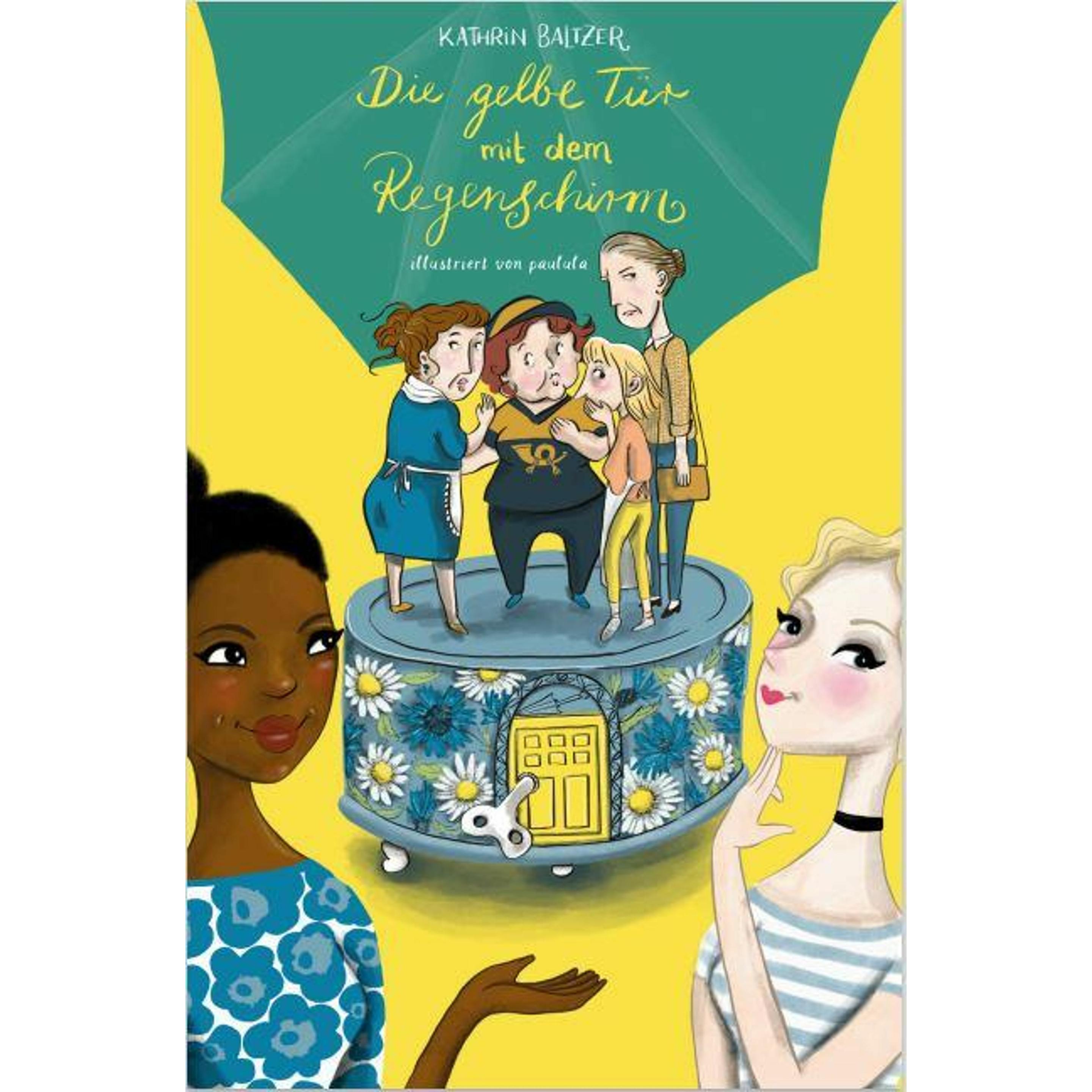 Die gelbe Tür mit dem Regenschirm, Kinderbücher von Kathrin Baltzer
