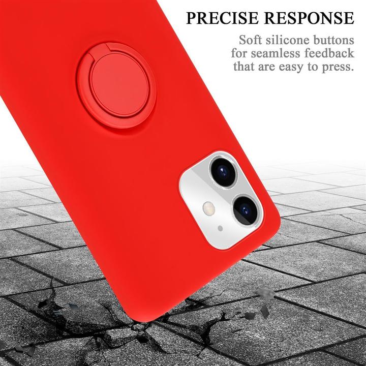 Actual product image Cadorabo TPU Liquid Ring Silicone Case Cover (Apple iPhone 11)