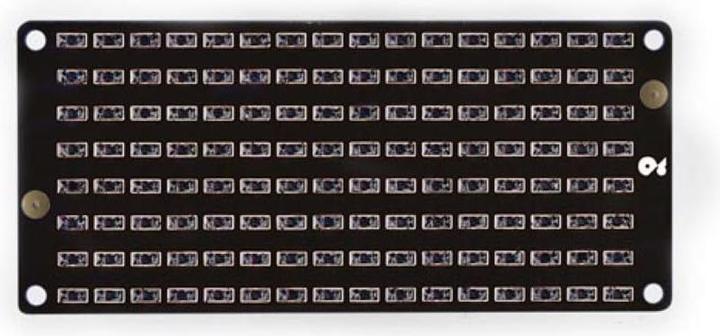 Actual product image Whadda LED matrix I2C 8 x 16 panel